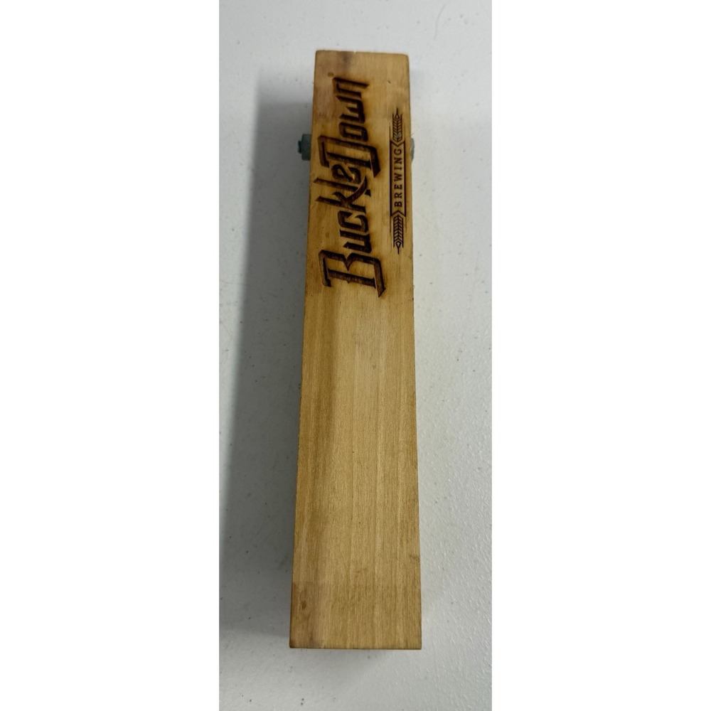 Buckle Down Brewing Craft Beer Draft Tap Handle Beer 10" Wood